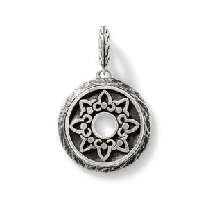 JOHN HARDY Padma Lotus Flower Amulet Pendant in Sterling Silver